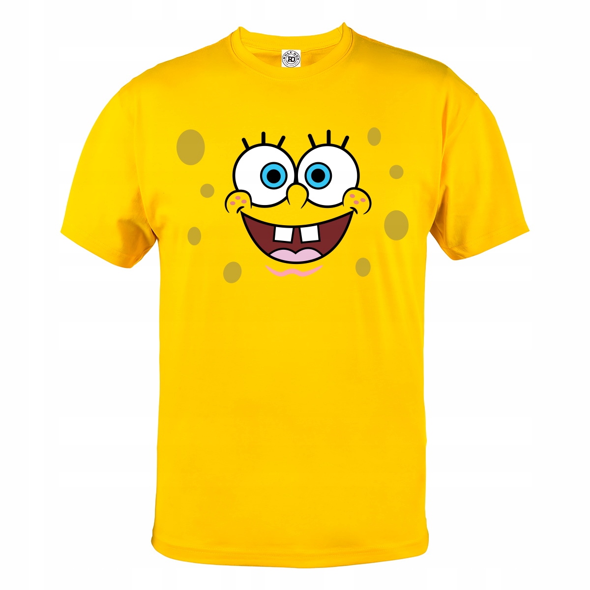 

Męska Koszulka Bawełniana Bajka Spongebob Twarz