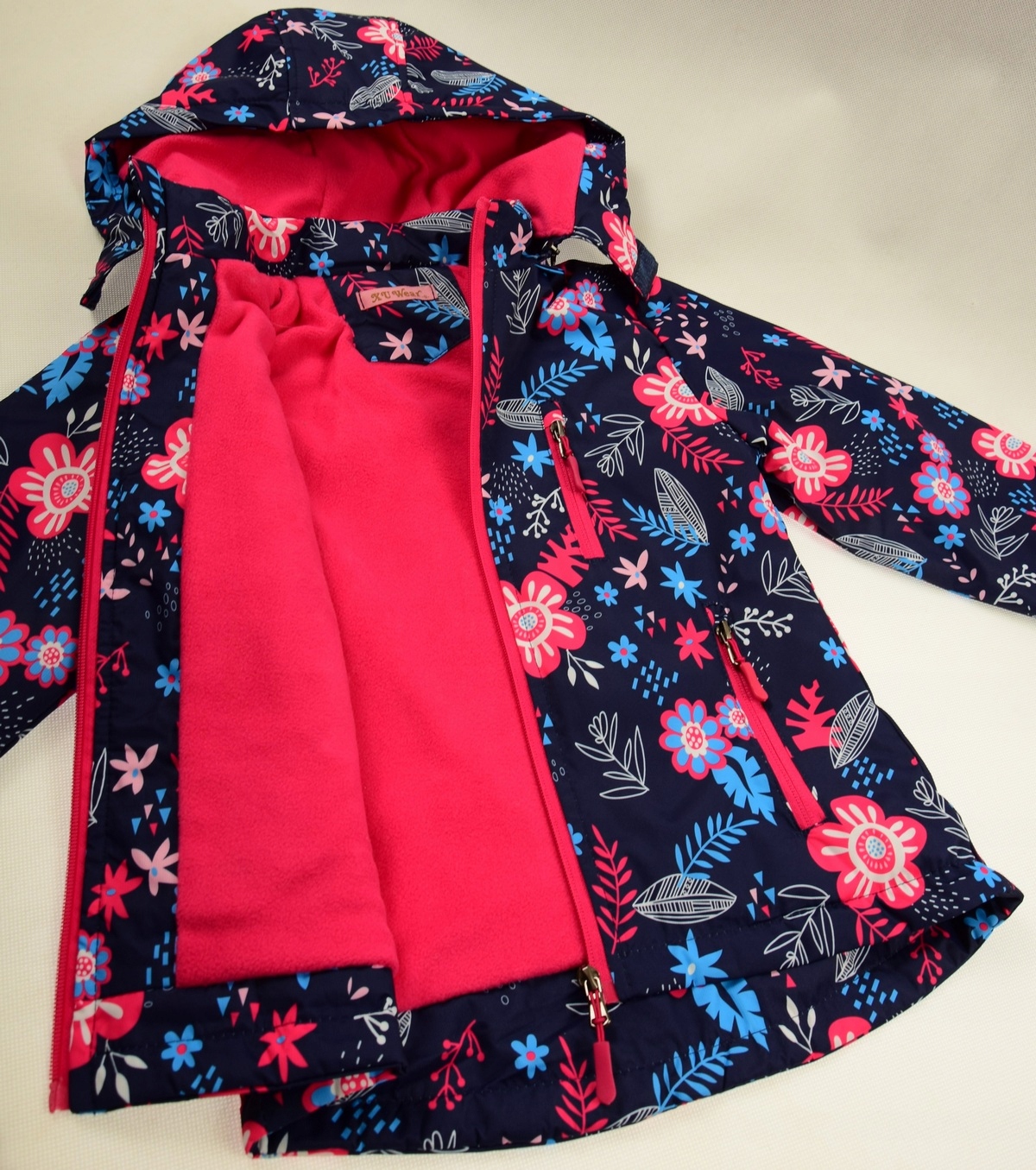 KURTKA J-282 G8 WIOSENNA/JESIENNA LEKKA POLAR 122 Płeć dziewczynki