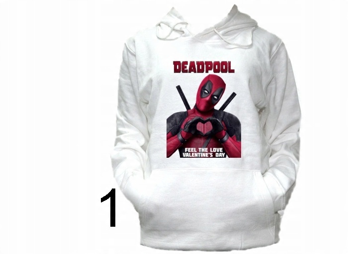 

Bluzy Kaptur Wzory Deadpool Dead Pool