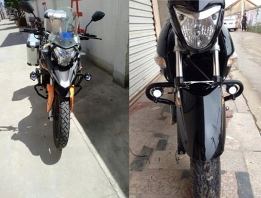 2x ŚWIATŁA HALOGENOWE DO MOTOCYKLI RING REFLEKTORY LED Waga produktu z opakowaniem jednostkowym 0.1 kg