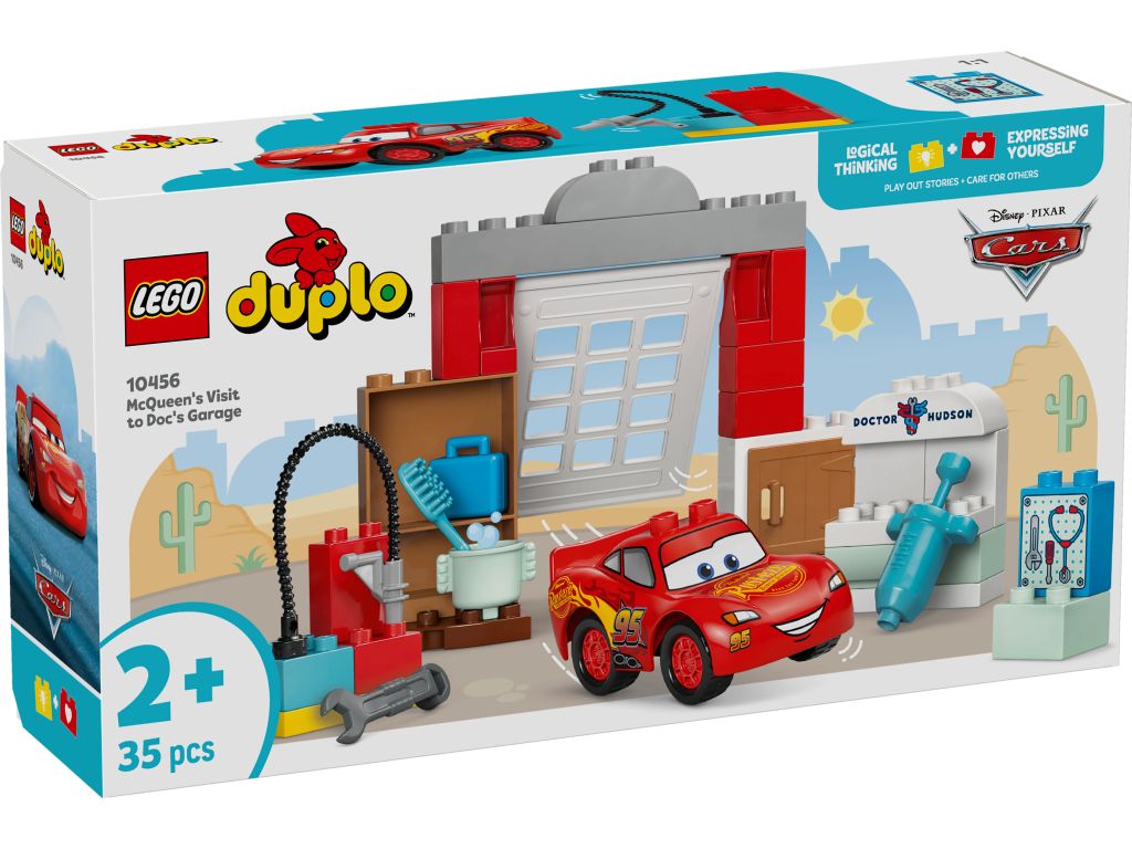 Lego 10456 Duplo Návštěva McQueena v dílně Wójta
