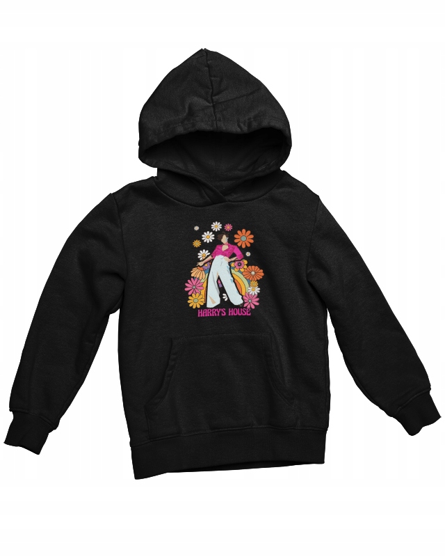 

Bluza Z Kapturem Harry Styles Czarna 9 L