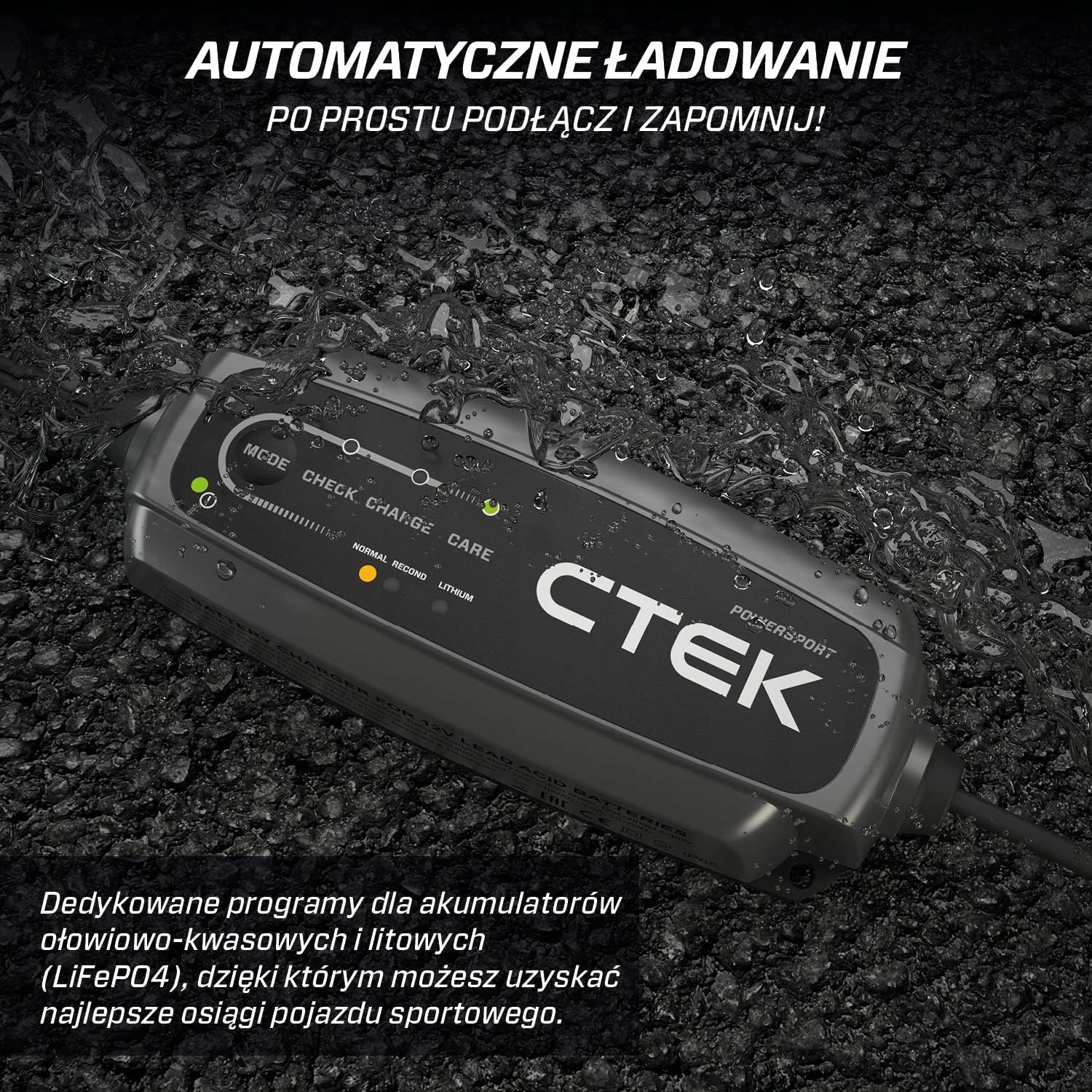 CTEK CT5 POWERSPORT 12V 40-310 LiFePO4 Модель CT5