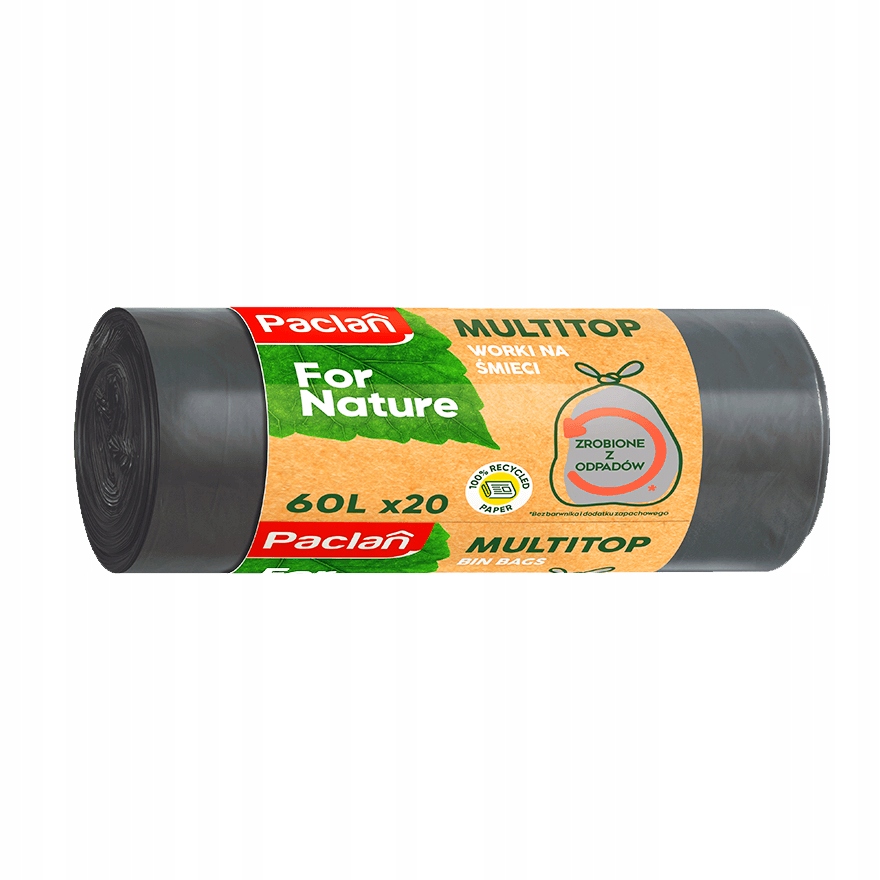 

Worki Na Śmieci Paclan For Nature Szare 60LX20SZT