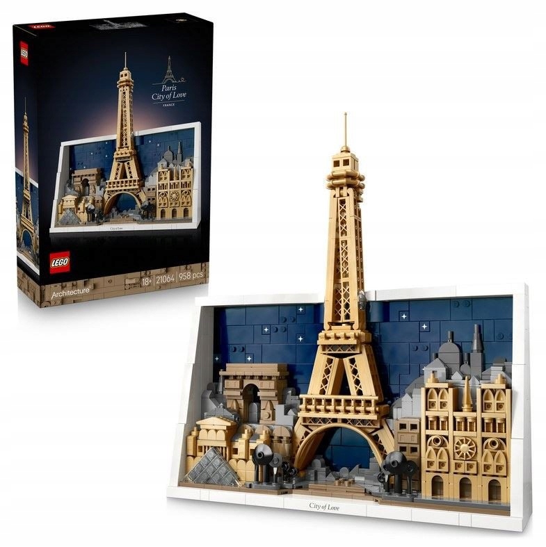 Lego Architecture 21064 Paříž – město lásky