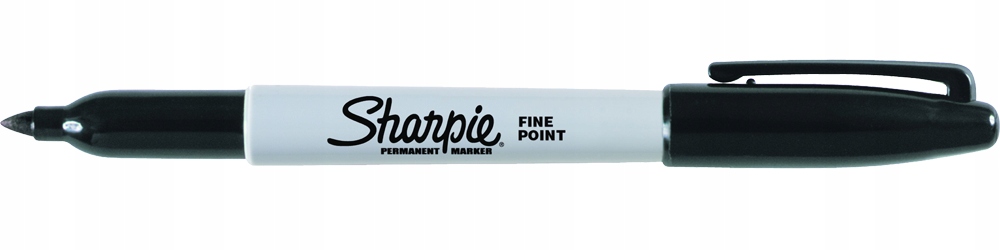 Marker permanentny Sharpie Fine czarny pisak budowlany Marka Sharpie