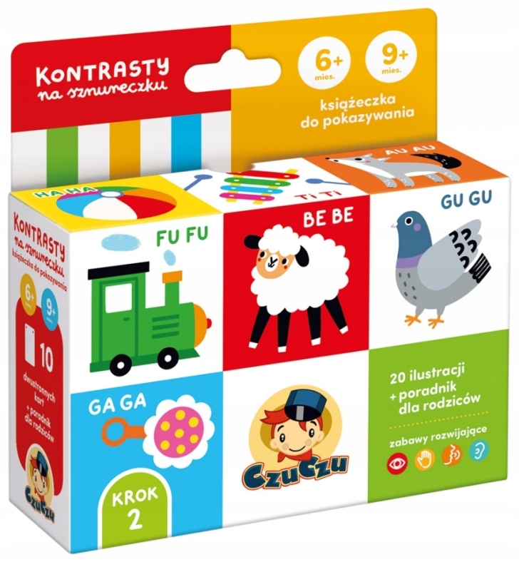 CzuCzu Kontrasty na sznureczku 6+ 9+