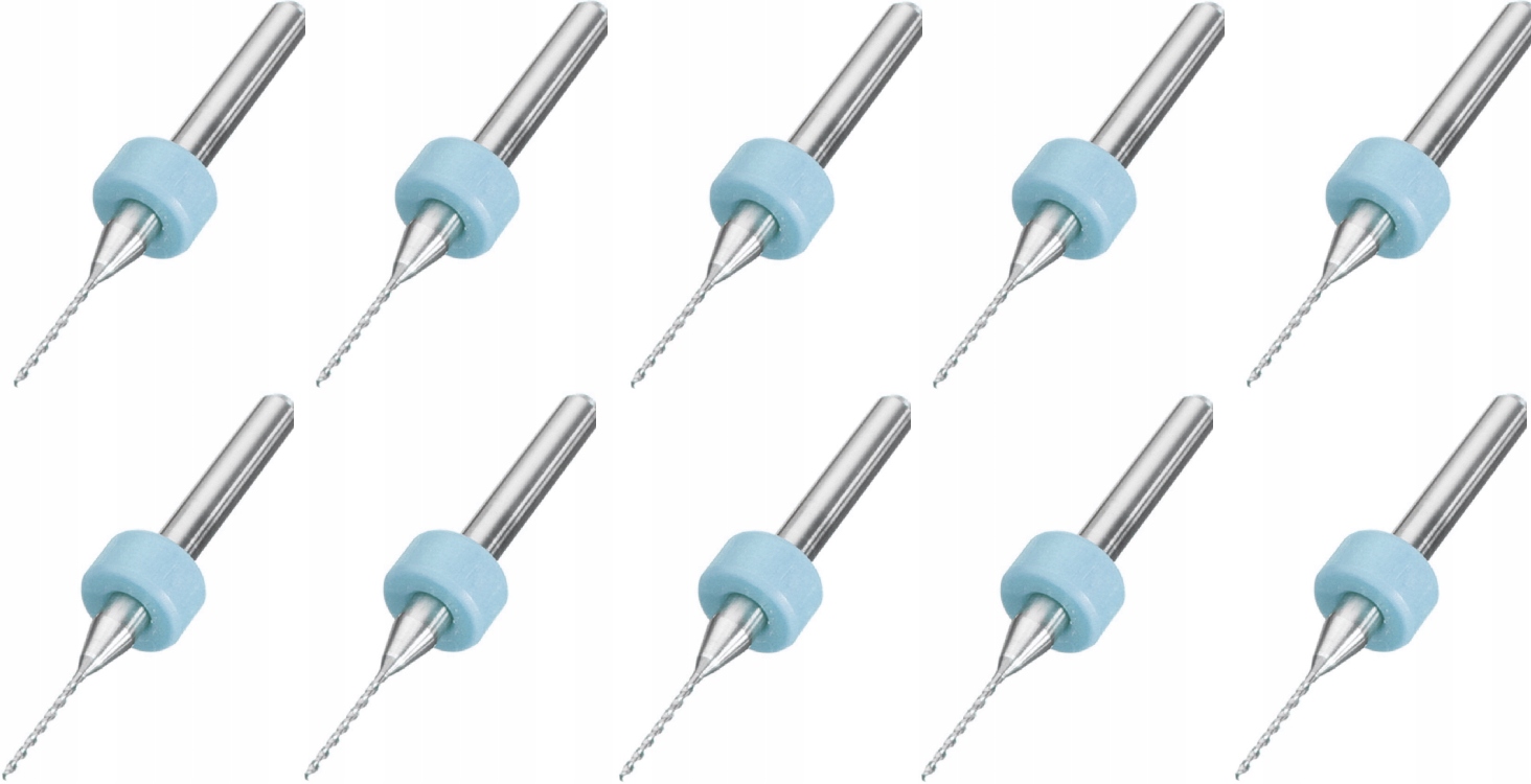 ZESTAW WIERTEŁ DO CZYSZCZENIA DYSZ 0.4 mm - 10 szt