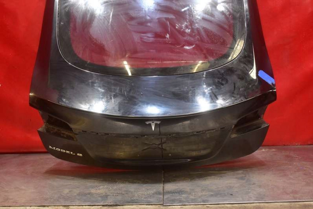 trunk door boot rear part rear black TESLA MODEL S 12-20