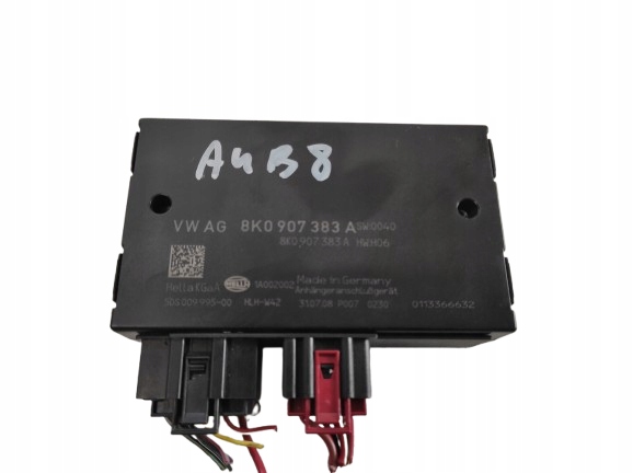 AUDI A4 B8 07- MODUŁ STEROWNIK HAKA 8K0907383A