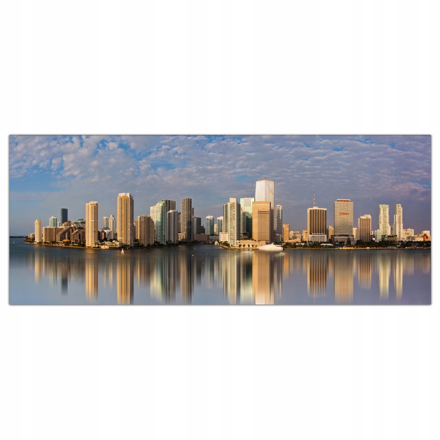 Miami Mesto Usa 125x50 Ochranný kuchynský panel