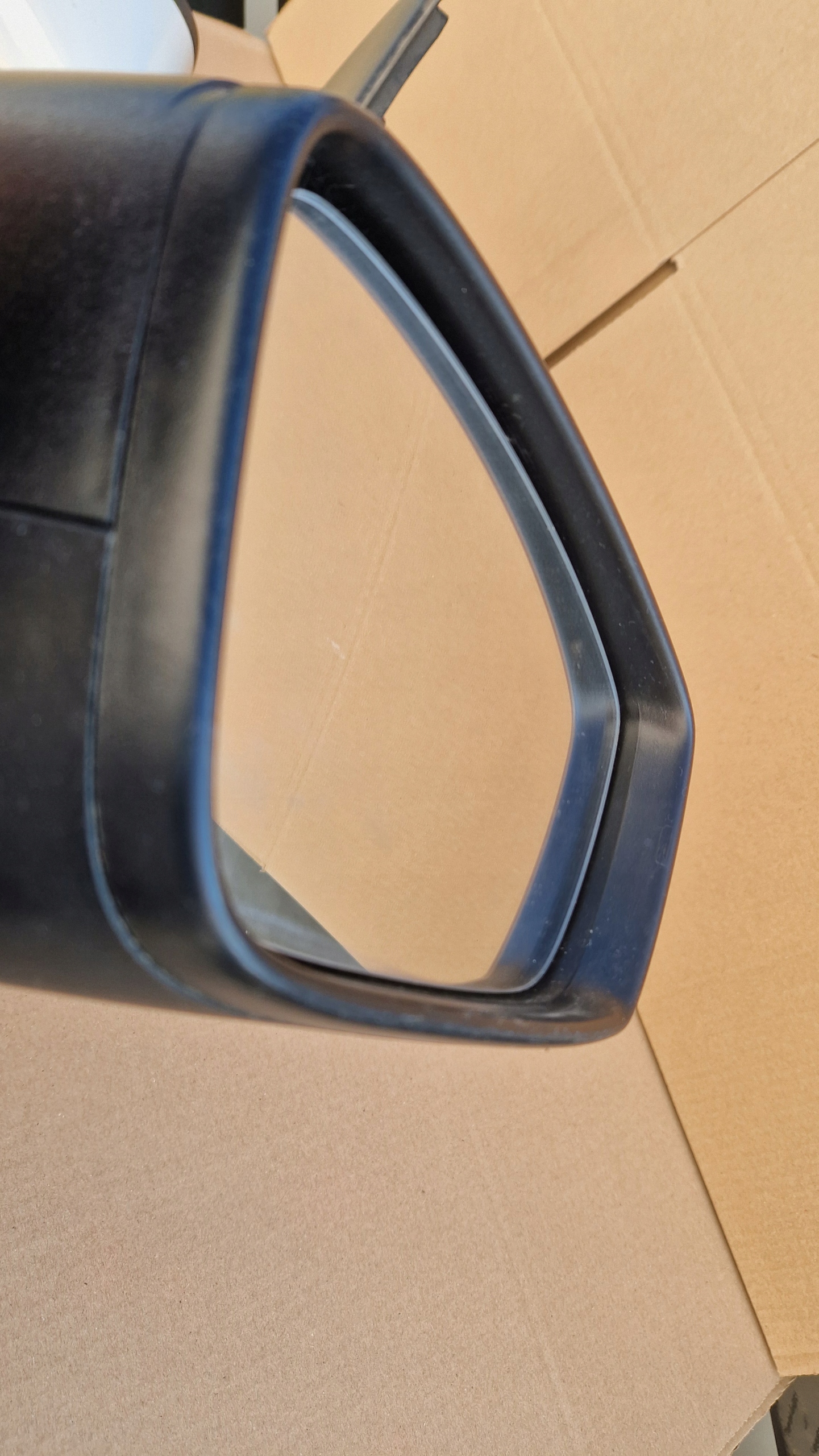mirror VW UP before LIFT W colour black MAT 5 PIN complete IDEALNE