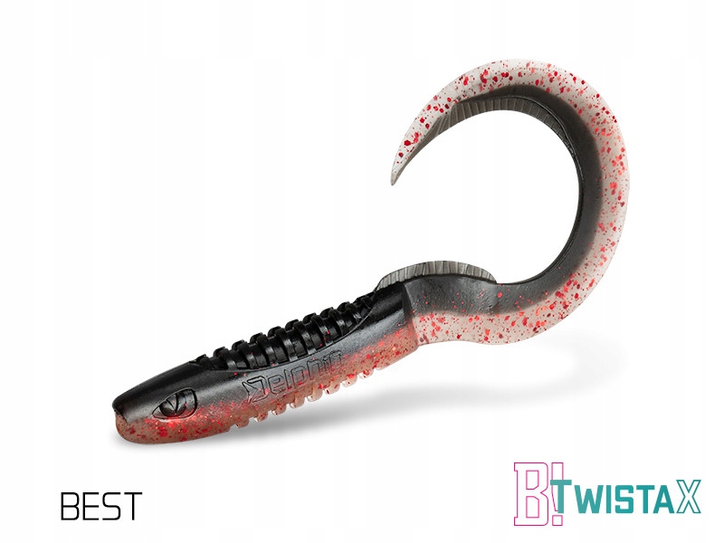 Delphin Przynęta Guma TwistaX Eltail UVs 15cm Best