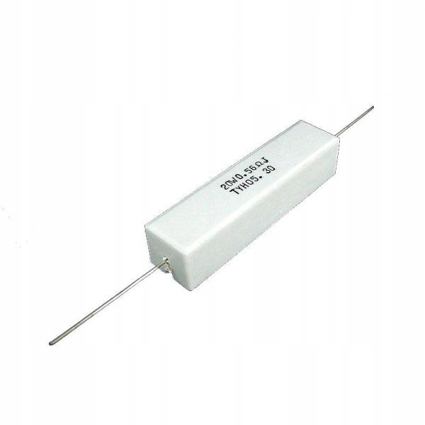 Rezystor ceramiczny Ty-Ohm 9,1ohm / 9R1 / 20W 5%