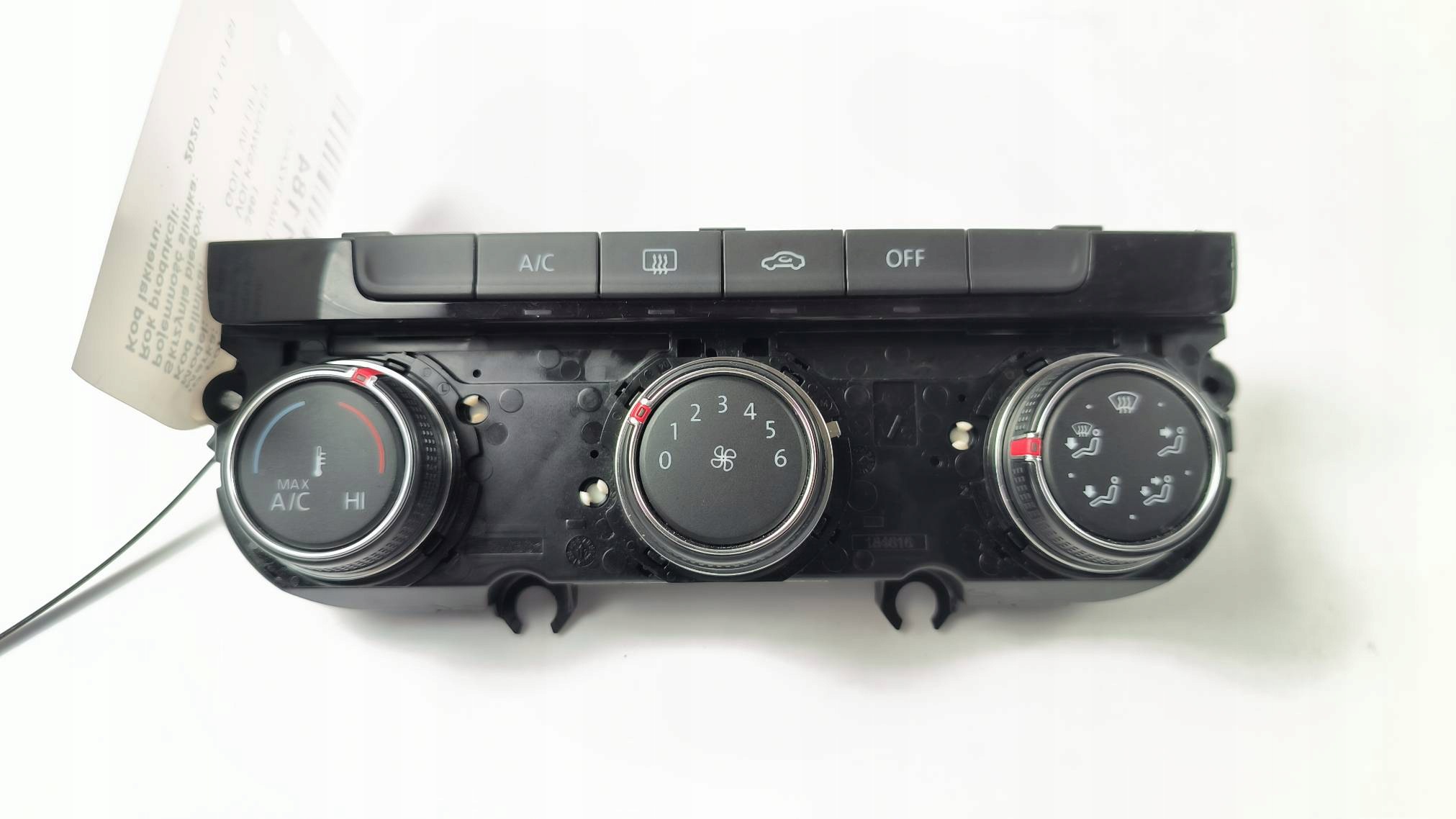 commande de climatisation 5G0907426BH VOLKSWAGEN GOLF VII LIFT
