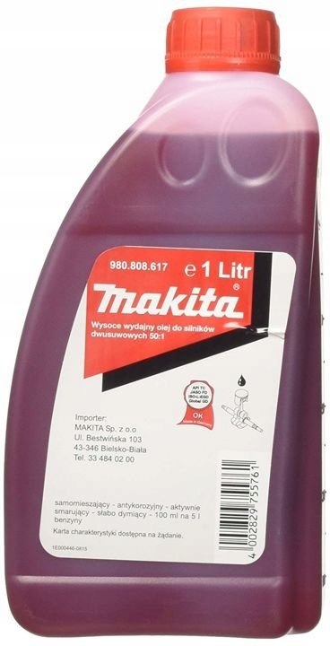 

Olej Do Mieszanki 2-SUW 1L 980.008.617 Makita