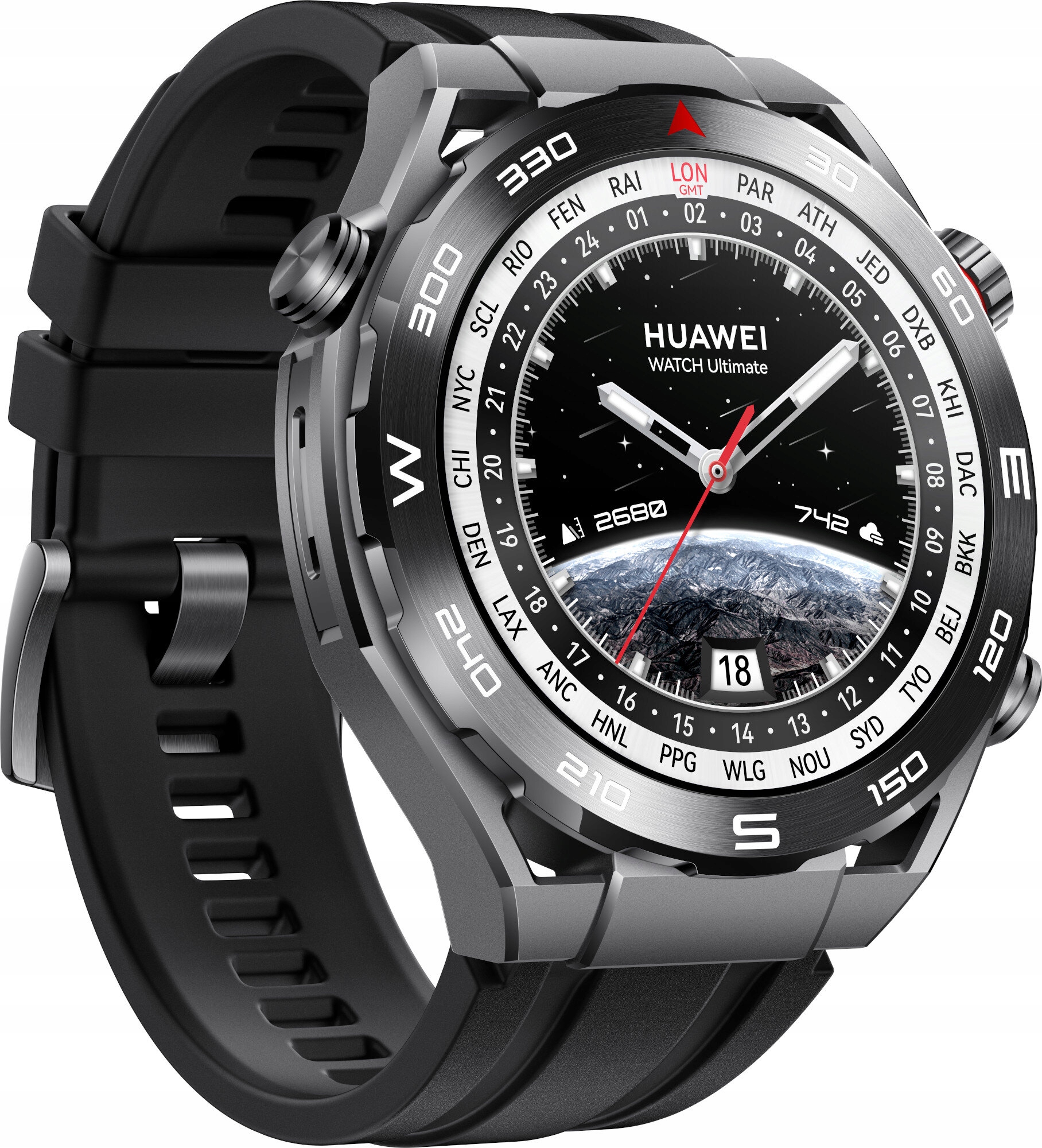 Smartwatch Huawei Watch Ultimate CLB-B19 czarny