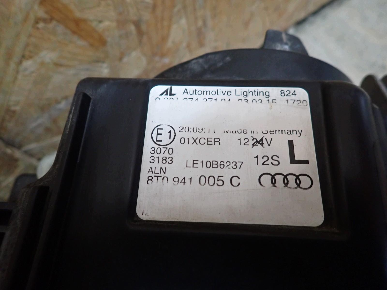 light left REFLEKTOR left BI XENON AUDI A5 S5 8T LIFT 2012-2017R 8T0941005C