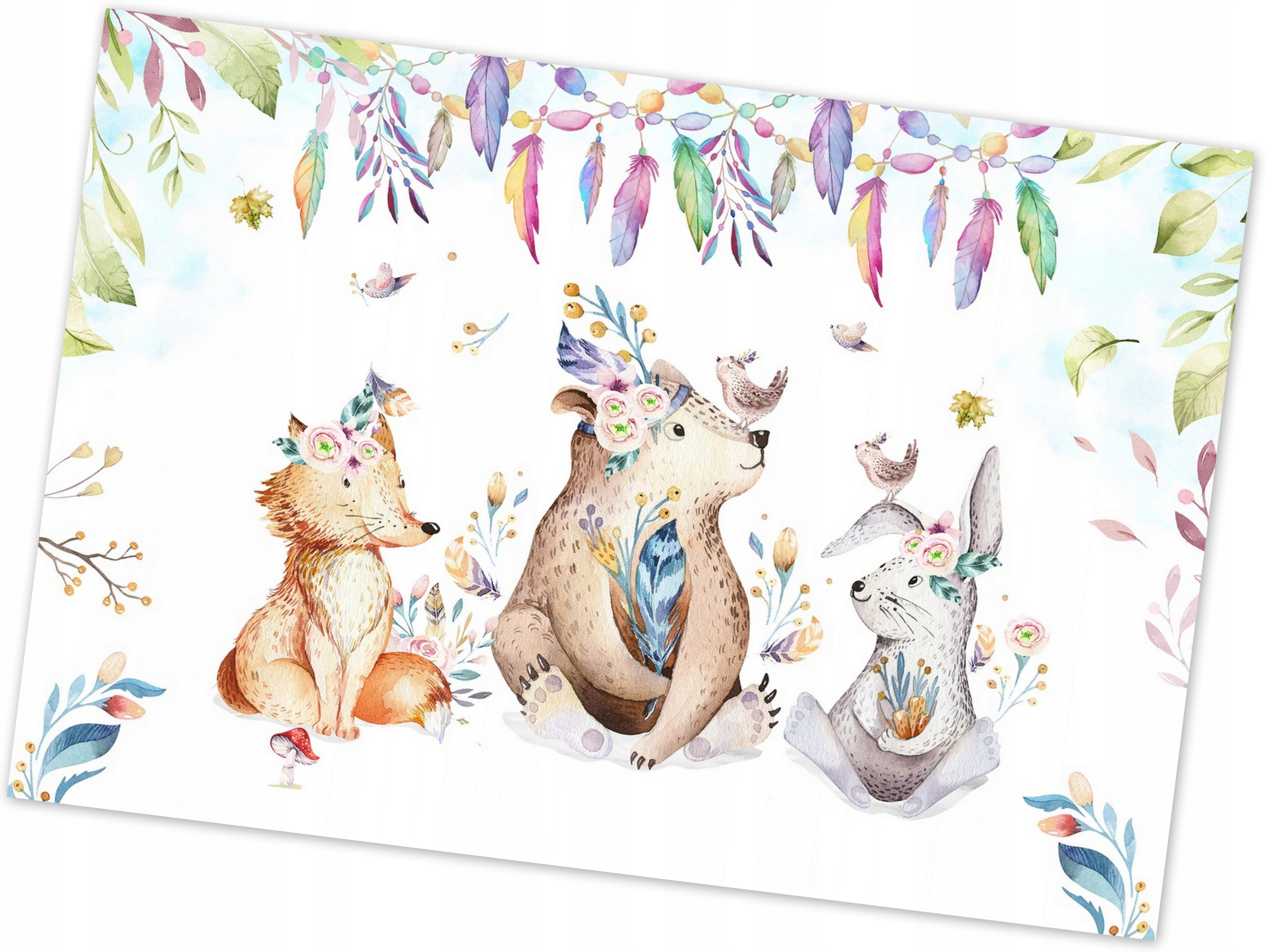 

Fototapeta Skandynawska Lis Miś Zając 368x254 F