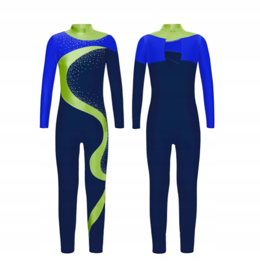 Strój Akrobatyka R 146 152 Do Gimnastyki Do Akrobatyki Kombinezon 1854