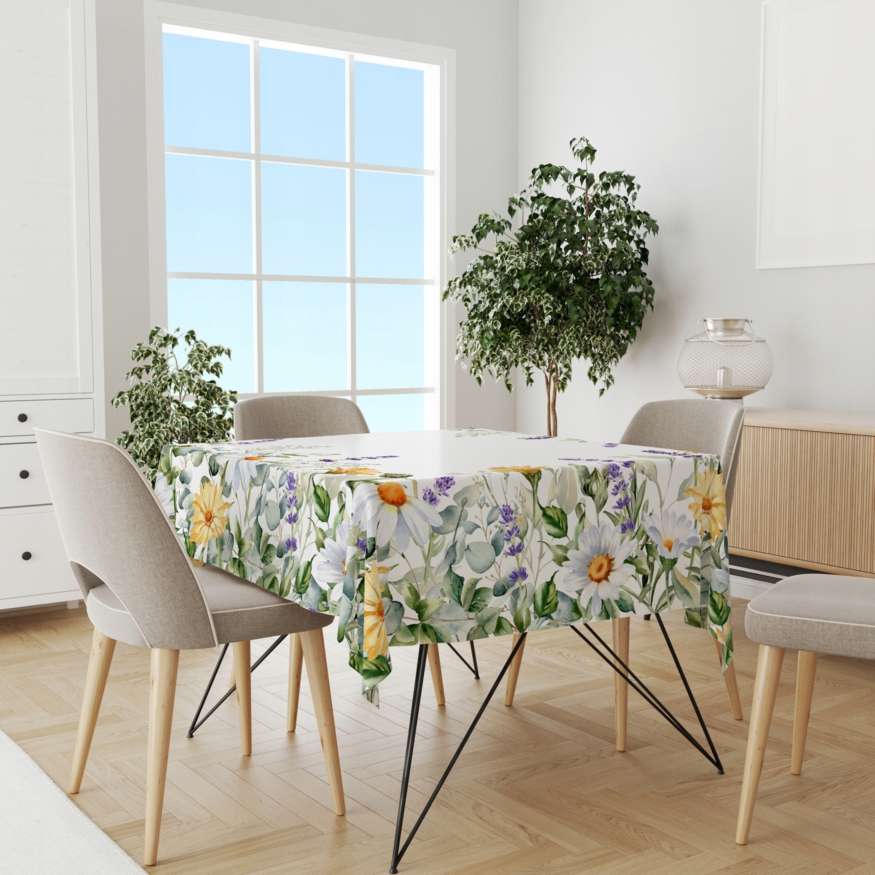 OBRUS PLAMOODPORNY 140X260 GŁADKI MATOWY GRUBY Kolor wielokolorowy