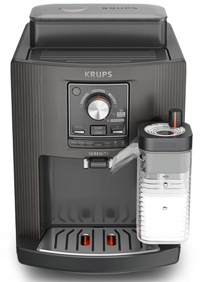 Automatyczny ekspres do kawy Krups E A402HE0 Serenity Milk 1450 W czarny