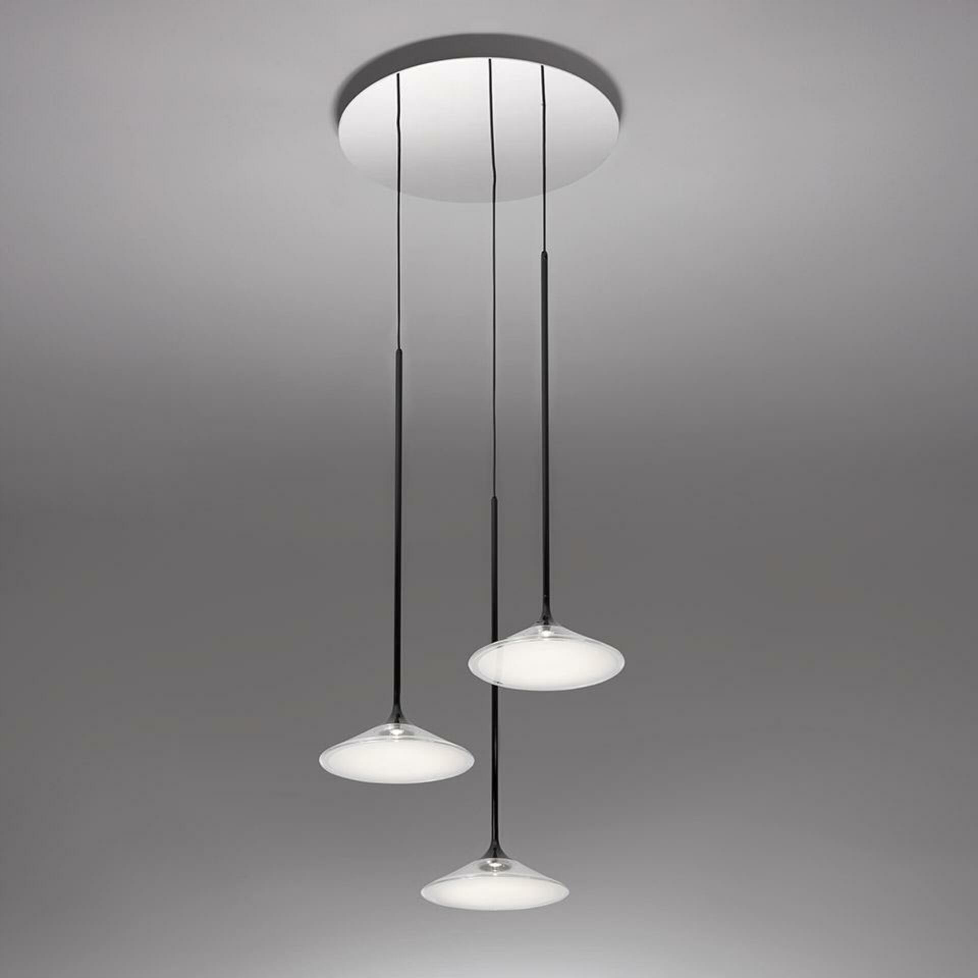 Artemide Orsa Cluster 3 0353030A, stmievateľné Led závesné svietidlo, 425 mm,