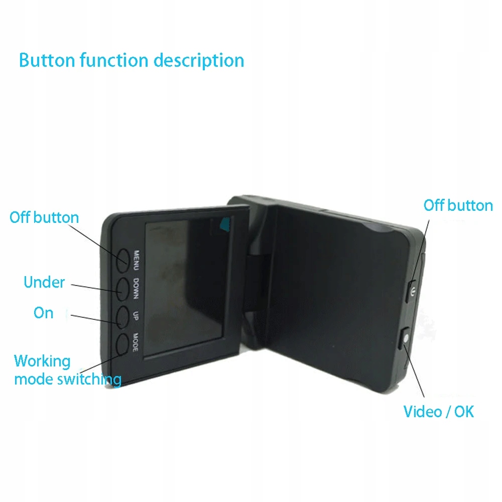 480P 720P 2.4 calowy rejestrator samochodowy głowica Marka inna