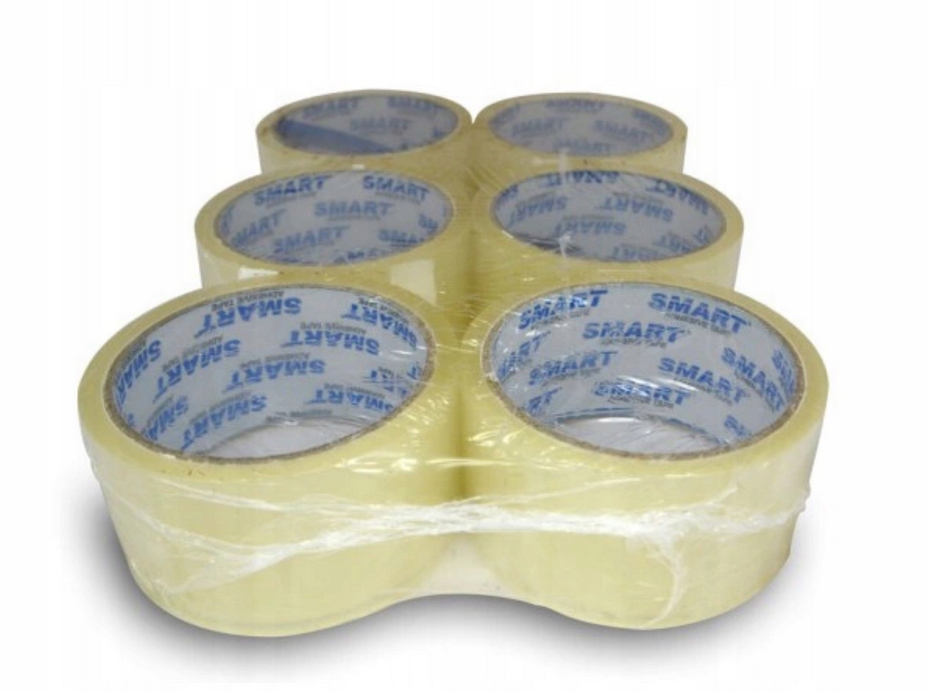 

Smart Taśma Pakowa Transparent 48mm 60yd 6szt.