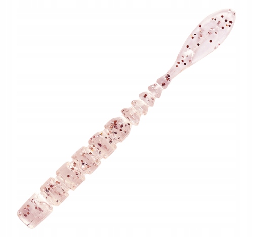 Mustad Aji Worm Fla Fla kolor Uv Red Krill Glitter (MAJI-FLA-2-6)