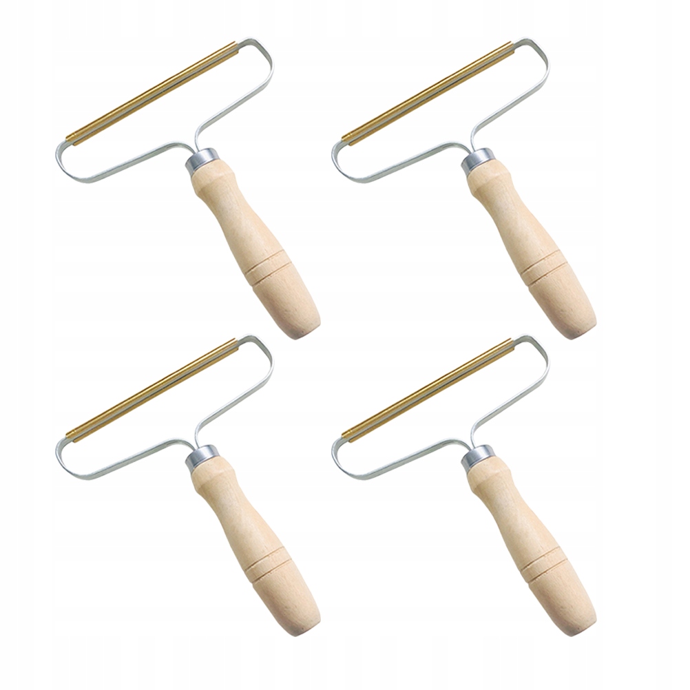 4 шт. Дерев'яний валик для видалення ворсу