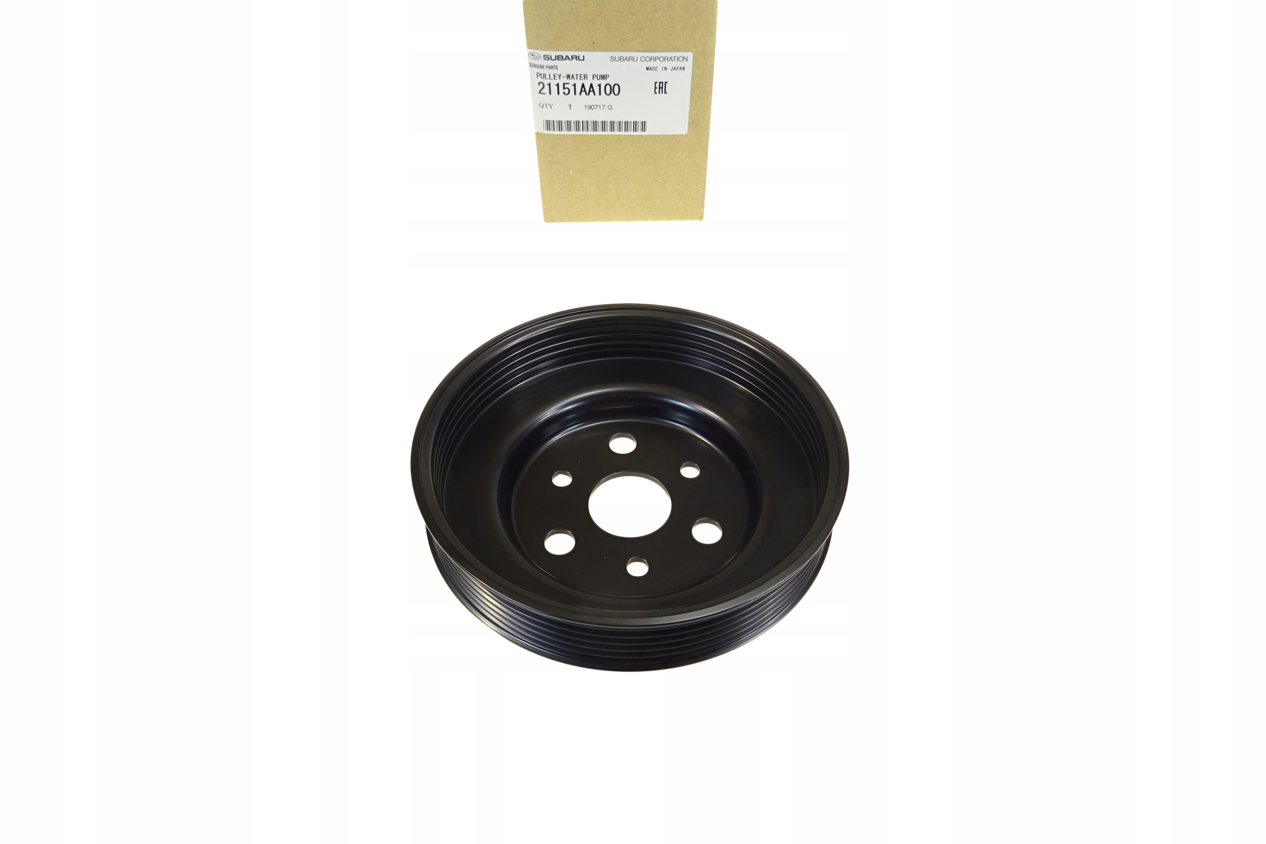 KOŁO PASOWE POMPY WODY SUBARU LEGACY OUTBACK FORESTER IMPREZA LEVORG BRZ Producent części Subaru OE