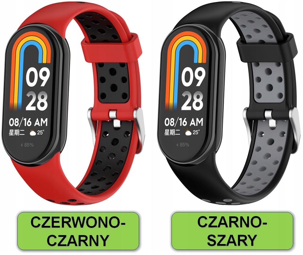 PASEK OPASKA BRANSOLETA DO SMARTBANDA XIAOMI MI BAND 8 |WYBÓR SUPER KOLORÓW Rodzaj pasek