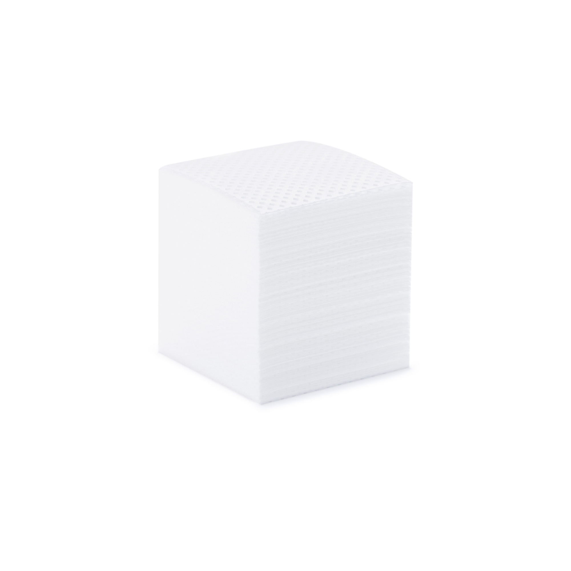 Waciki Bezpyłowe Perforowane do Paznokci Bawełniane Aba Group 500 szt Liczba warstw 1