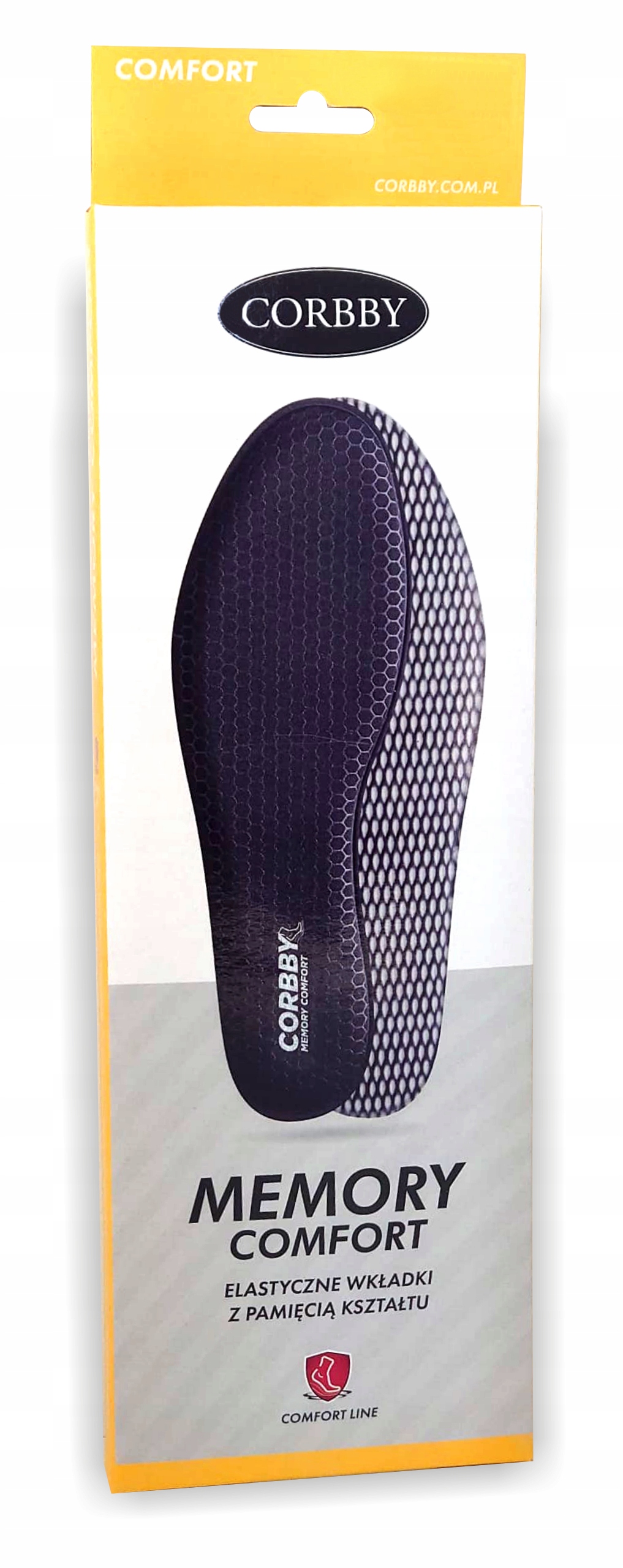 WKŁADKI Z PAMIĘCIĄ KSZTAŁTU DO BUTÓW ORTOPEDYCZNE Płeć uniseks