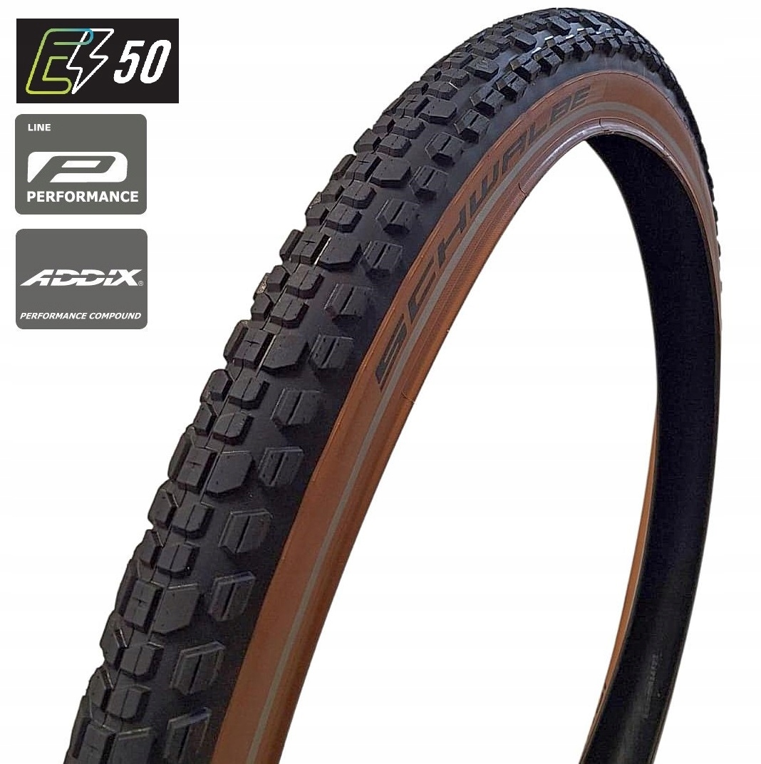 Opona Schwalbe Jonny Watts 29x2.35 DD Double Defense E-Bike brązowy bok