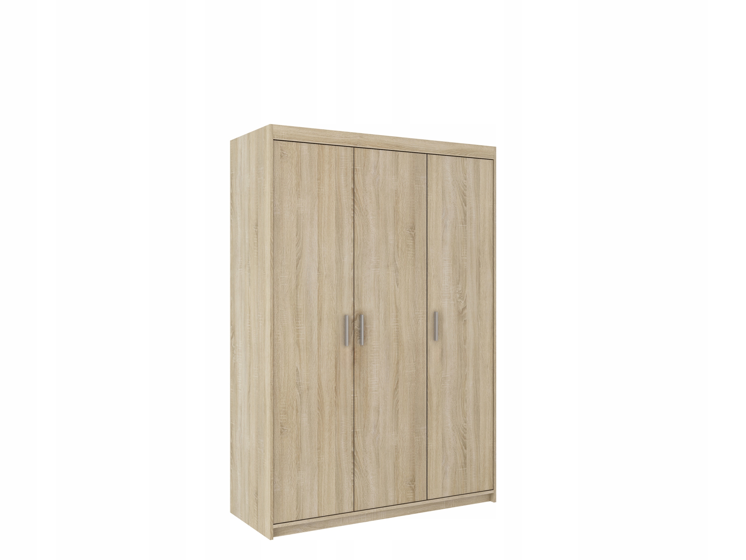 Skříň třídveřová Alena dub sonoma 133 cm