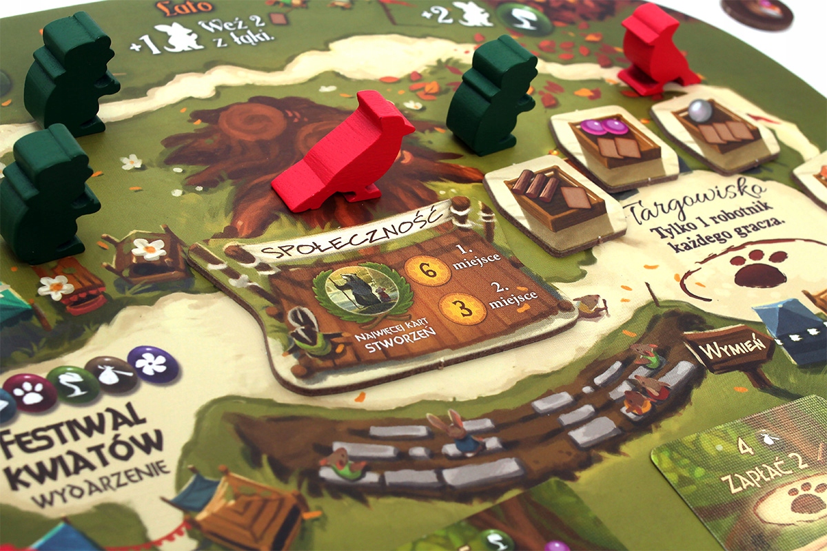 GRA EVERDELL ŚWIĘTO LATA dodatek REBEL Projektant James A. Wilson