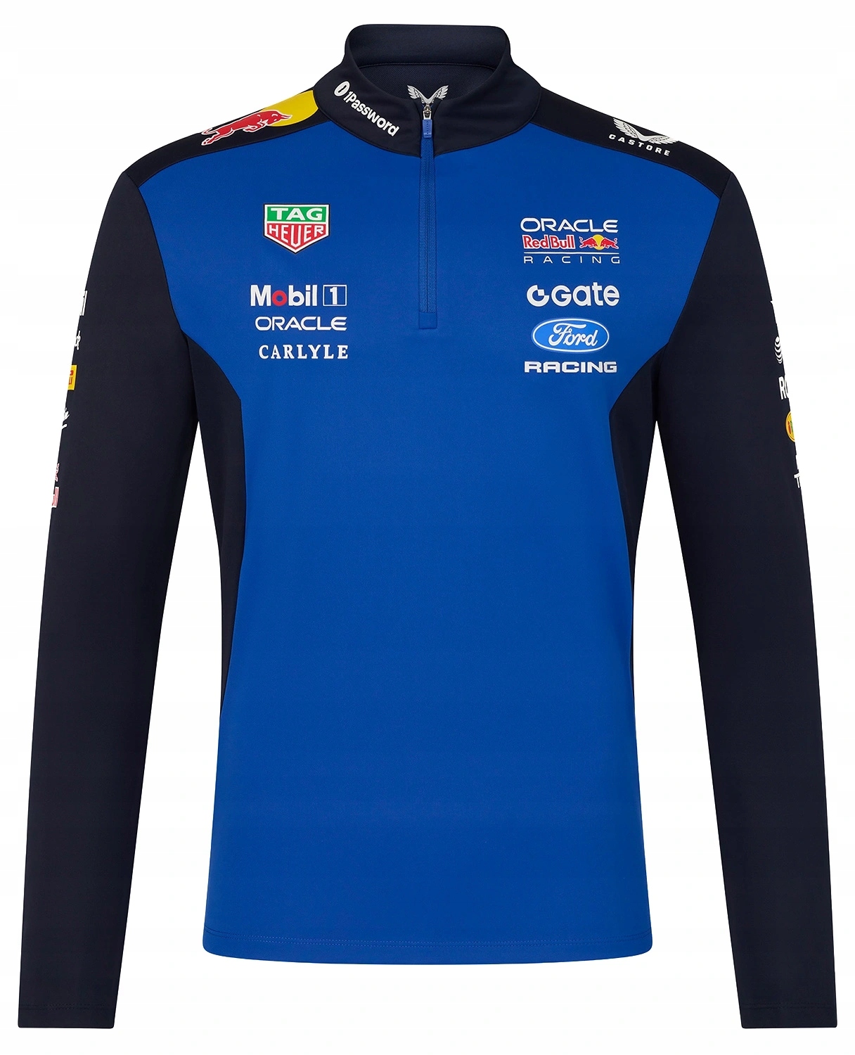 Mikina Red Bull Racing F1 2026 Team Pánská Mikina na Zip do Půlky, Velikost XXL