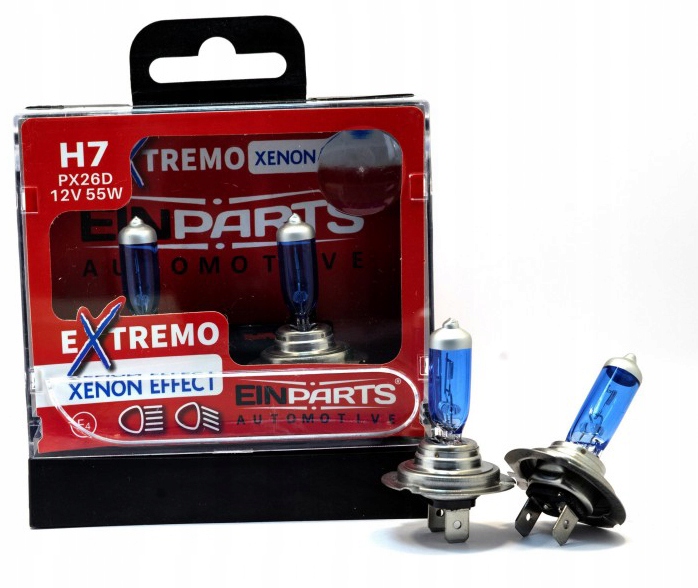

Mocne Żarówki H7 55W Extremo Ala Xenon Zimna Biel