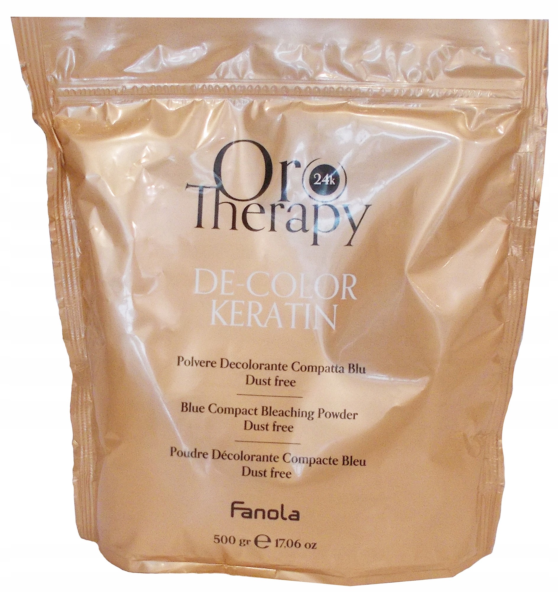 Fanola Oro Therpy 24K Rozjasňovač S Keratinem 7 Tun 500 g