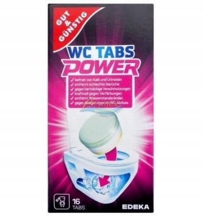 

Gut & Gunstig Power Wc Tabs tabletki 16szt De