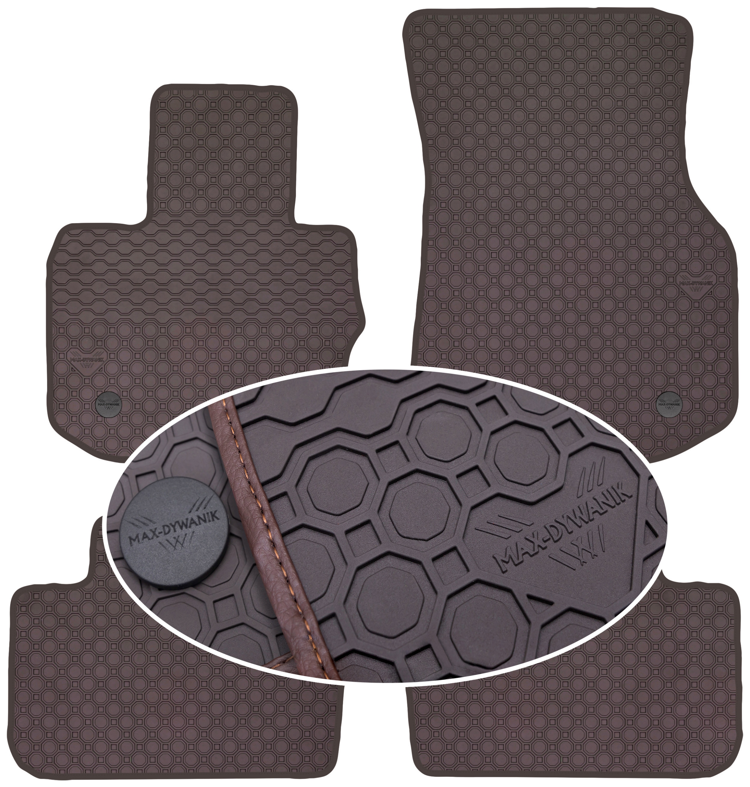 Bmw X4 G02 2018 Koberce Hnedé