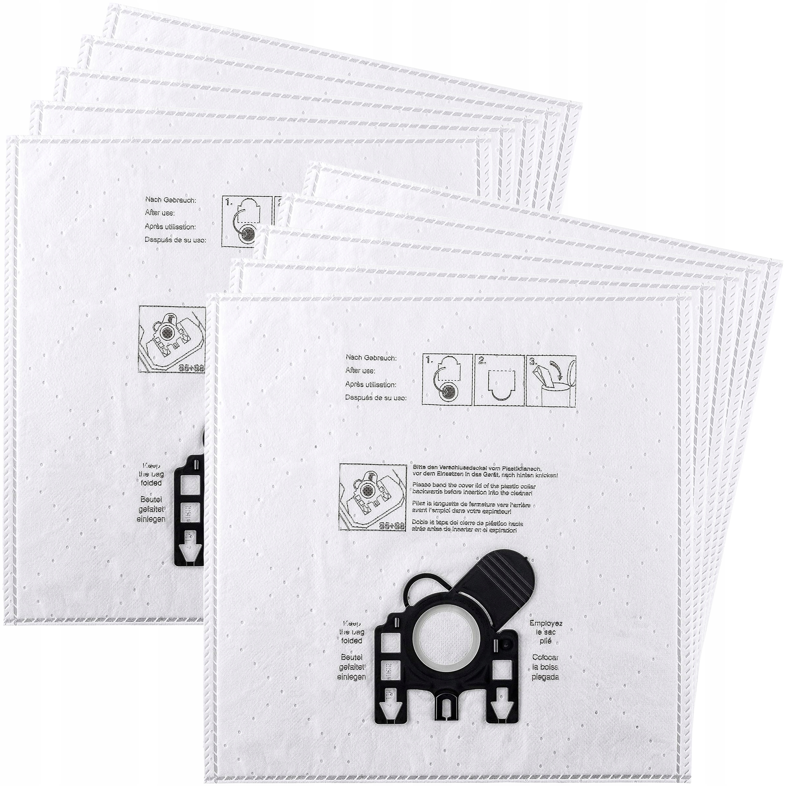 SYNTETICKÉ SÁČKY PRO MIELE HyClean 3D 10 Ks SILNÉ!