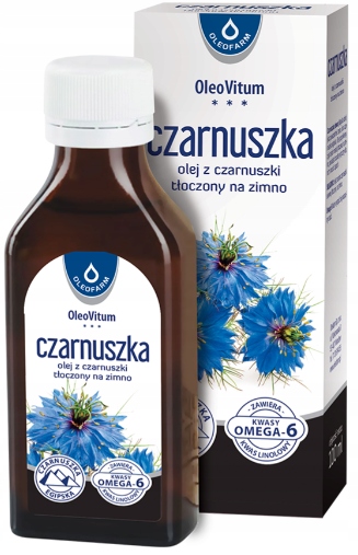 

Olej z czarnuszki tłoczony na zimno Oleofarm 100ml