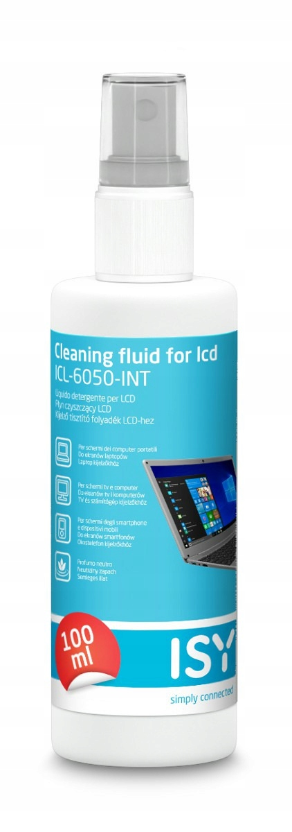 

Płyn czyszczący do ekranów Isy ICL-6050-INT