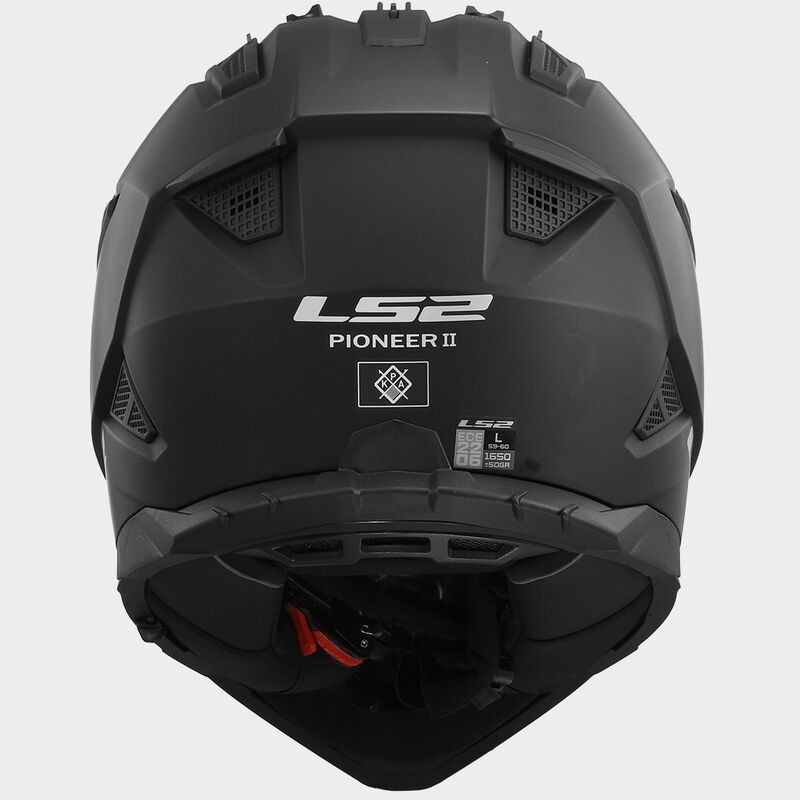 KASK MOTOCYKLOWY DO QUADA Z SZYBĄ LS2 MX702 PIONEER II MATT BLACK ROZMIAR L Rozmiar L
