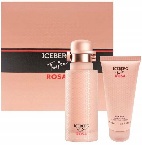 Iceberg Twice Rosa Edt 125 ml Tělový Balzám 100 ml