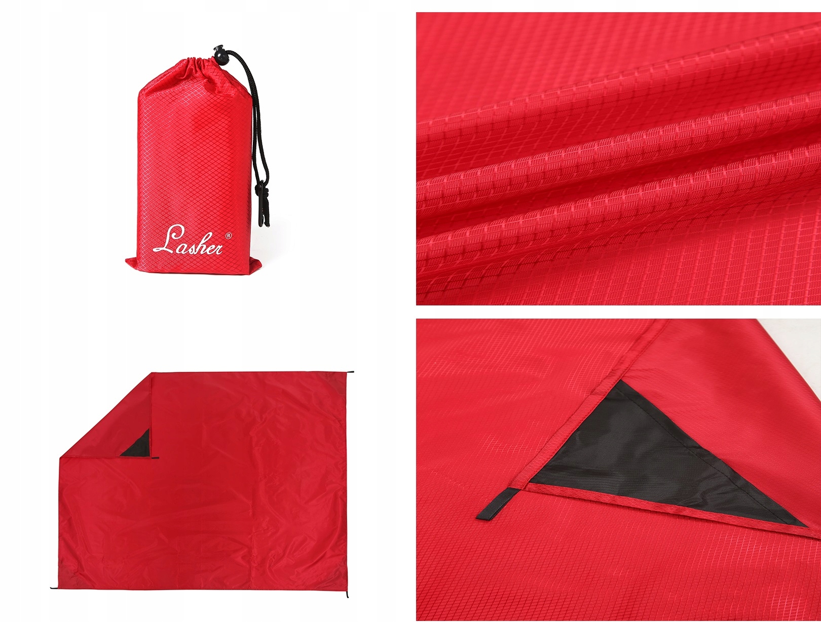 MATA PIKNIKOWA PLAŻOWA 180x150 POKROWIEC LASHER Rodzaj mata