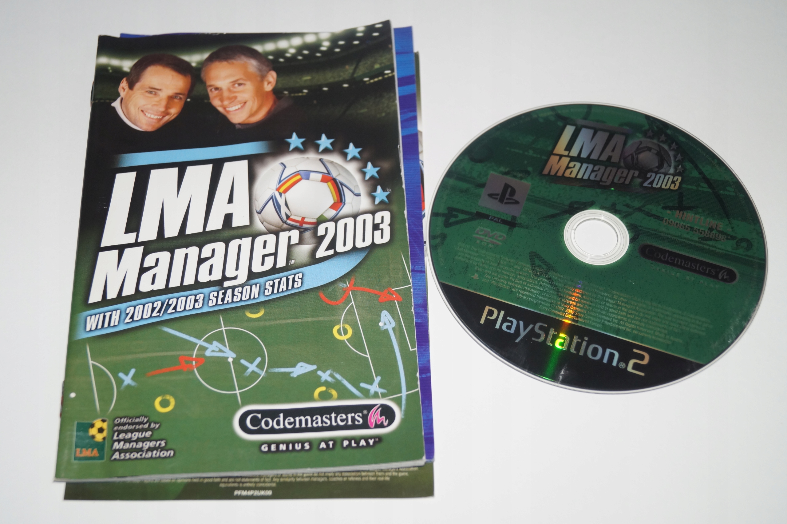 Gra LMA MANAGER 2003 Sony PlayStation 2 (PS2) Producent inny
